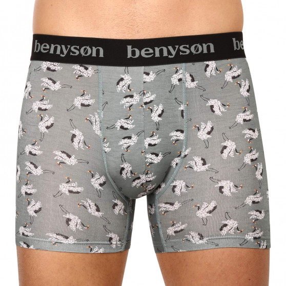 3PACK herenboxershort Benysøn bamboe multicolour (BENY-7010)