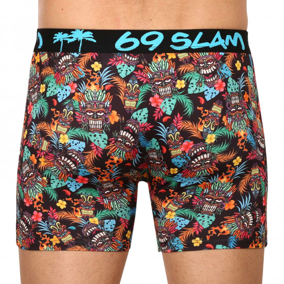 Herenboxershort 69SLAM fit hawaiian tiki (MBYHWT-PO)