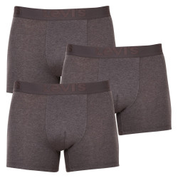 3PACK herenboxershort Levis grijs (905045001 007)