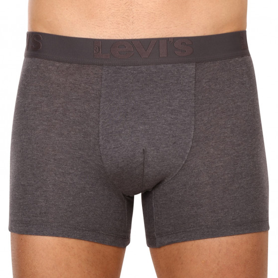 3PACK herenboxershort Levis grijs (905045001 007)