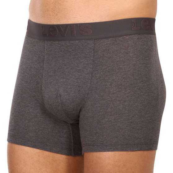 3PACK herenboxershort Levis grijs (905045001 007)