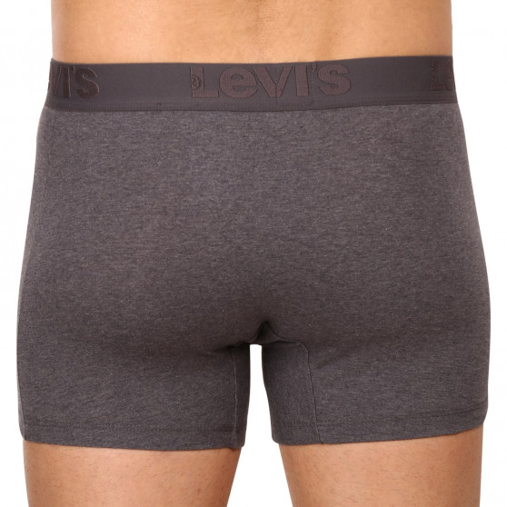 3PACK herenboxershort Levis grijs (905045001 007)