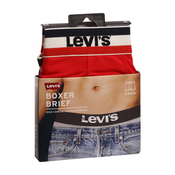 2PACK herenboxershort Levis veelkleurig (905005001 786)