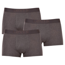 3PACK herenboxershort Levis grijs (905042001 007)