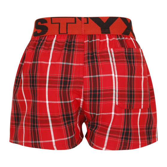 Kindershort Styx sportelastiek veelkleurig (BJ931)