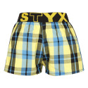 Kindershort Styx sportelastiek veelkleurig (BJ933)