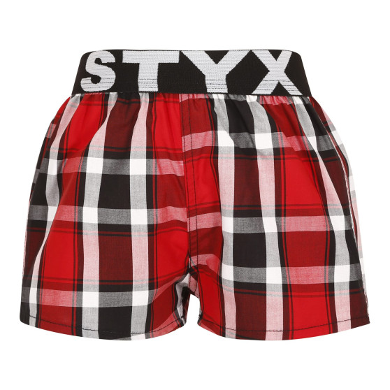 Kindershort Styx sportelastiek veelkleurig (BJ935)