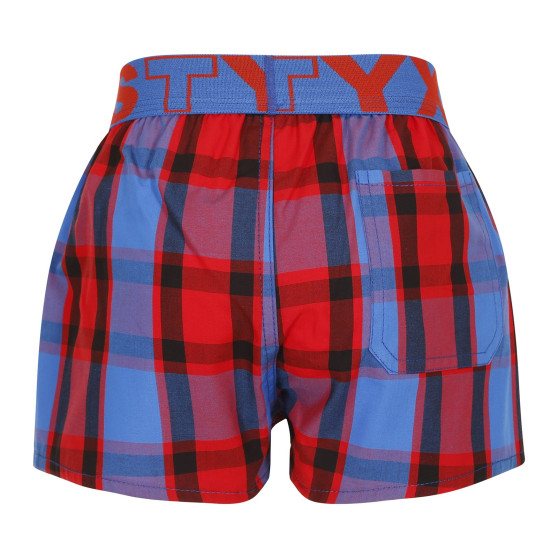 Kindershort Styx sportelastiek veelkleurig (BJ937)