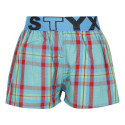 Kindershort Styx sportelastiek veelkleurig (BJ939)