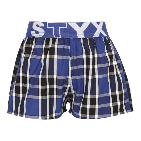 Kindershort Styx sportelastiek veelkleurig (BJ940)