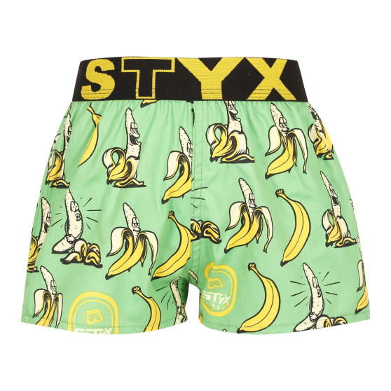 Kinderbroek Styx kunst sport rubber bananen (BJ1359)