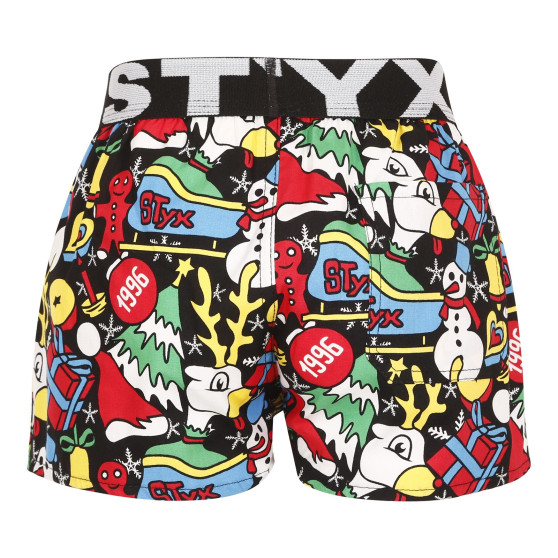 Kindershort Styx kunst sport rubber kerst (BJ1450)