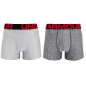 2PACK herenboxershort Under Armour oversized grijs (1363618 011)