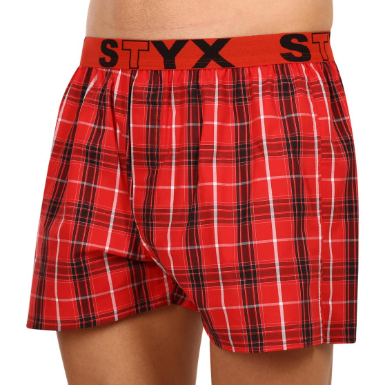 Herenboxershort Styx sport elastisch meerkleurig (B931)