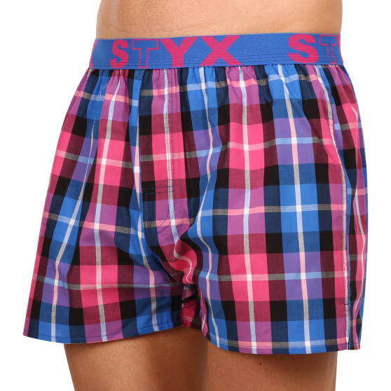 Herenboxershort Styx sport elastisch meerkleurig (B932)