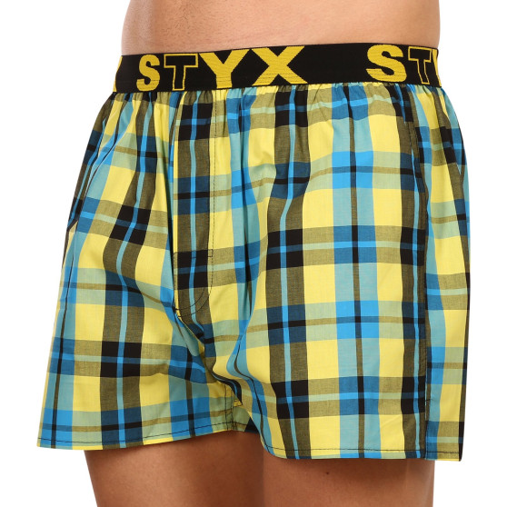 Herenboxershort Styx sport elastisch meerkleurig (B933)