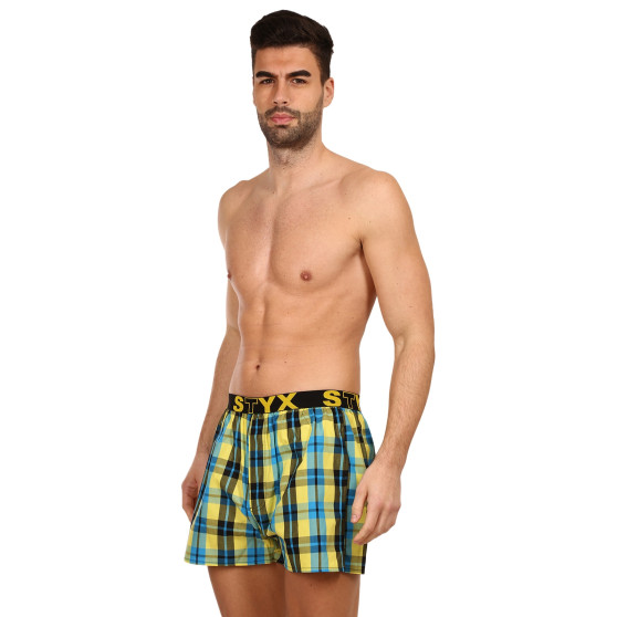 Herenboxershort Styx sport elastisch meerkleurig (B933)