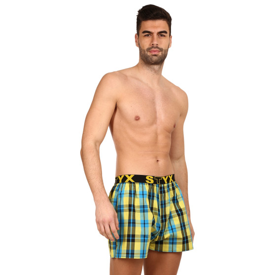 Herenboxershort Styx sport elastisch meerkleurig (B933)