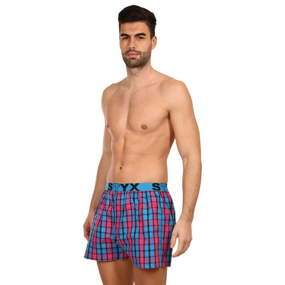 Herenboxershort Styx sport elastisch meerkleurig (B934)