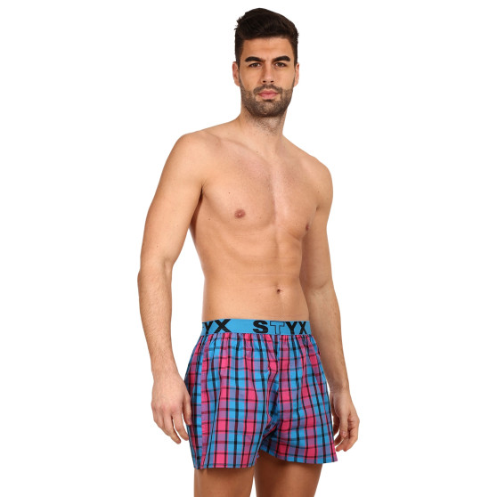 Herenboxershort Styx sport elastisch meerkleurig (B934)