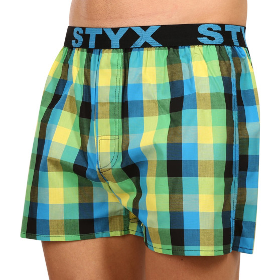 Herenboxershort Styx sport elastisch meerkleurig (B936)