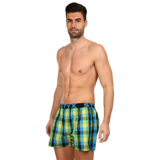 Herenboxershort Styx sport elastisch meerkleurig (B936)