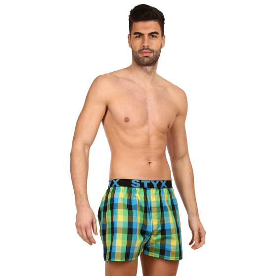 Herenboxershort Styx sport elastisch meerkleurig (B936)