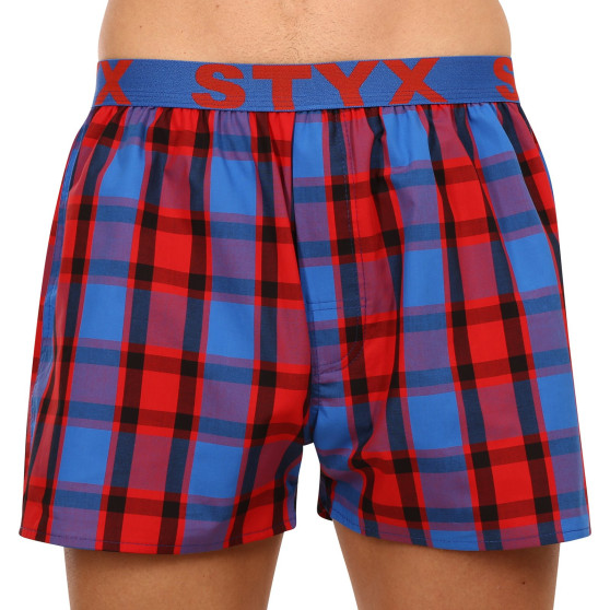 Herenboxershort Styx sport elastisch meerkleurig (B937)