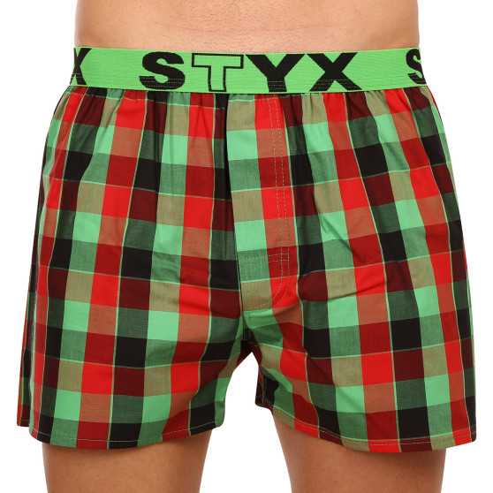 Herenboxershort Styx sport elastisch meerkleurig (B938)