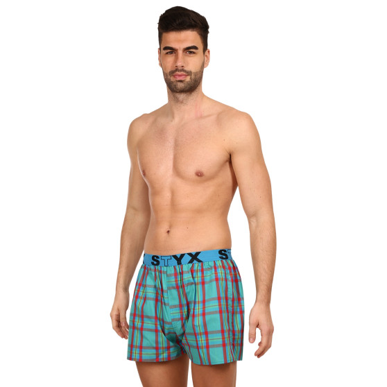 Herenboxershort Styx sport elastisch meerkleurig (B939)