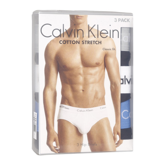 3PACK herenslip Calvin Klein veelkleurig (U2661G-CAZ)