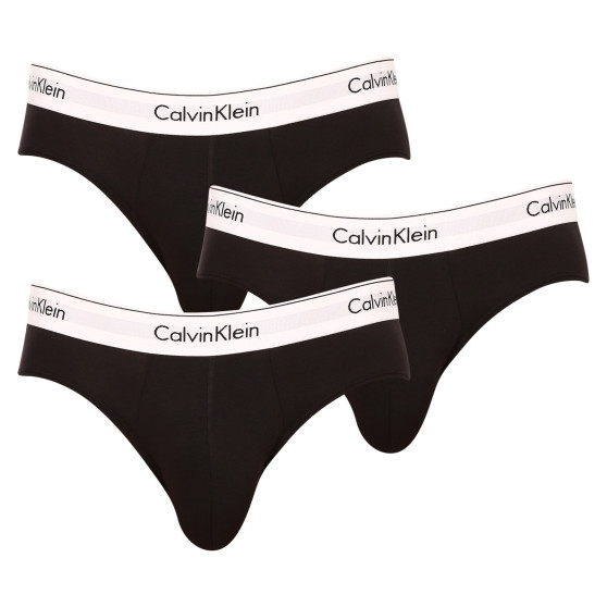 3PACK herenslip Calvin Klein zwart (NB2379A-001)