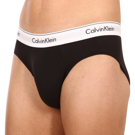 3PACK herenslip Calvin Klein zwart (NB2379A-001)