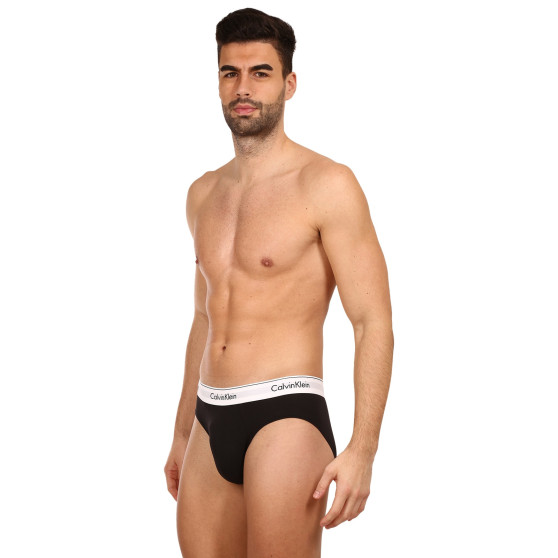 3PACK herenslip Calvin Klein zwart (NB2379A-001)