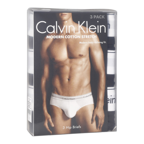 3PACK herenslip Calvin Klein zwart (NB2379A-001)