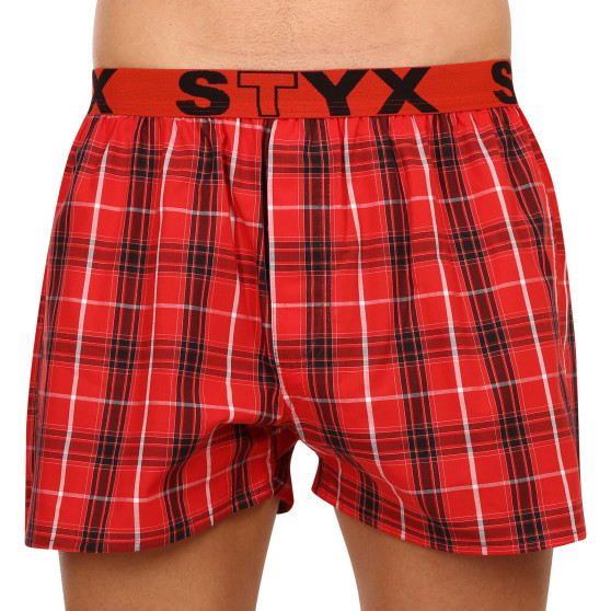 3PACK Herenboxershort Styx sport elastisch meerkleurig (B9313233)