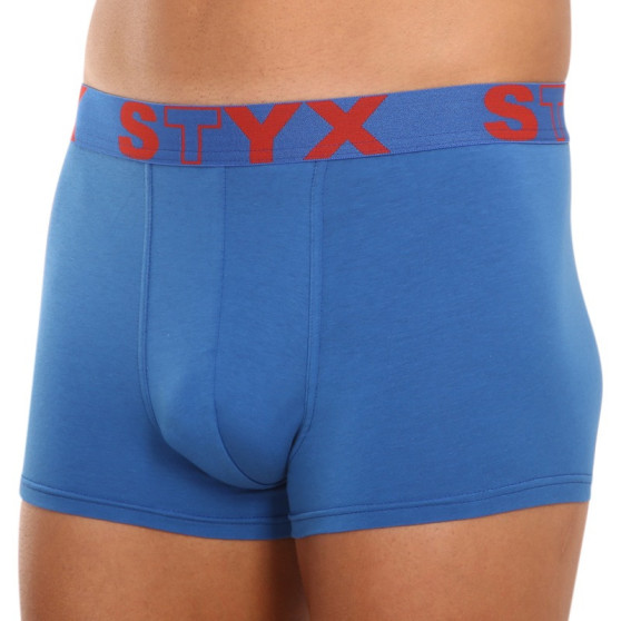 3PACK herenboxershort Styx sport elastisch blauw (3G96789)