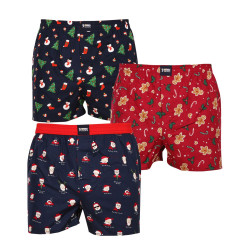 3PACK Herenboxershort Happy Shorts veelkleurig (HS 2838586)