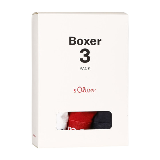 3PACK herenboxershort S.Oliver veelkleurig (JH-34B-51136323)