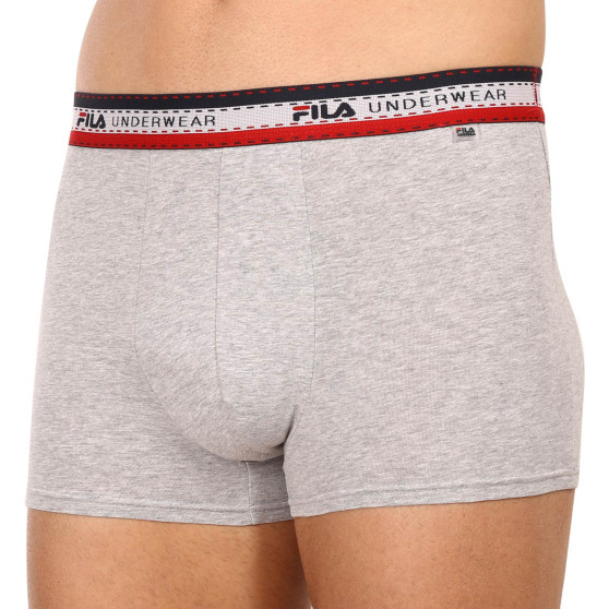 3PACK herenboxershort Fila grijs (FU5059/3-400)