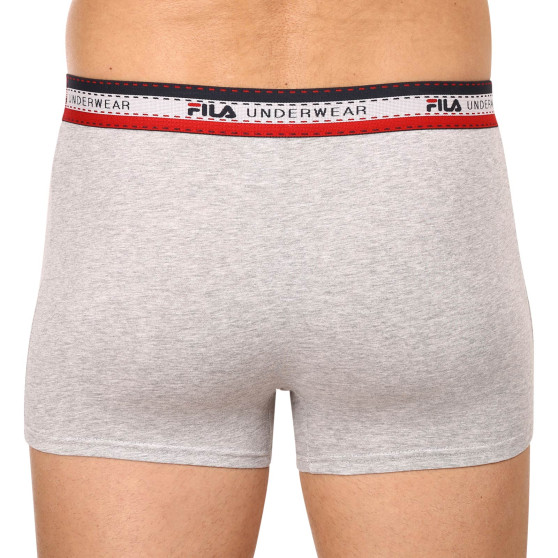 3PACK herenboxershort Fila grijs (FU5059/3-400)