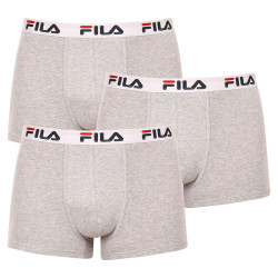 3PACK herenboxershort Fila grijs (FU5016/3-400)