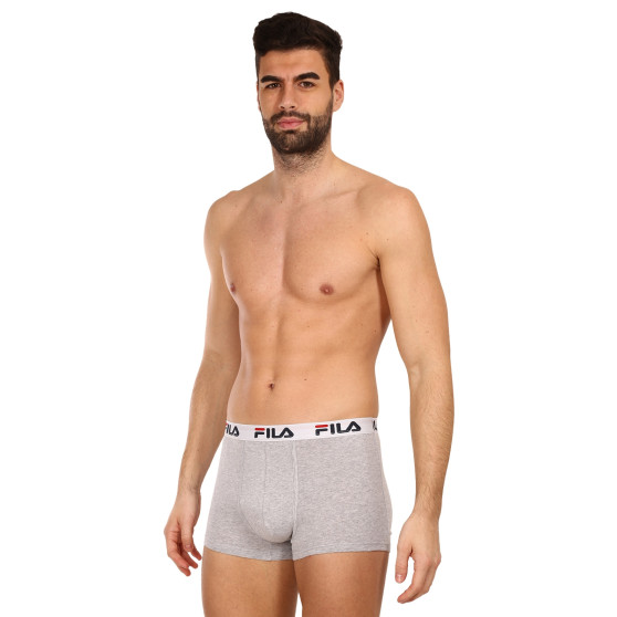 3PACK herenboxershort Fila grijs (FU5016/3-400)