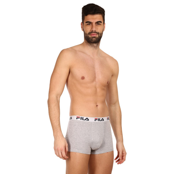 3PACK herenboxershort Fila grijs (FU5016/3-400)