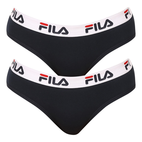 2PACK Dames slip Fila donkerblauw (FU6043/2-321)