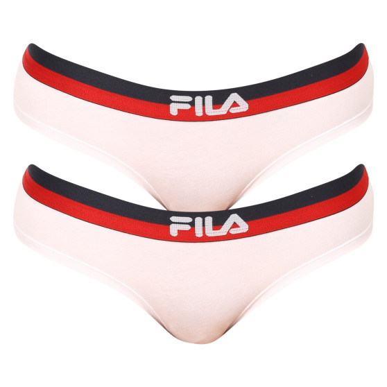 2PACK Dames slip Fila wit (FU6050/2-300)