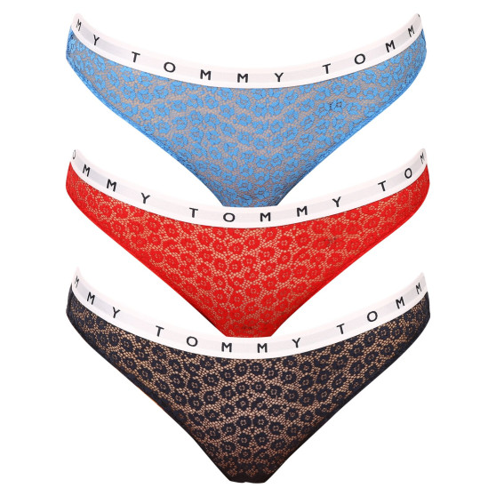 3PACK Dames slip Tommy Hilfiger veelkleurig (UW0UW02522 0V7)