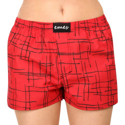 Damesboxershorts Emes rood (040)