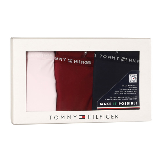 3PACK Dames slip Tommy Hilfiger veelkleurig (UW0UW02825 0R0)