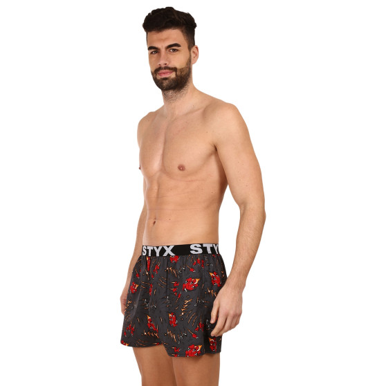 Herenboxershort Styx kunst sport rubberen klauwen (B1552)